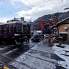 阪急電車松尾駅踏切