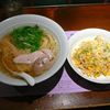 麺処はるにれのしおラーメン＋五目炒飯セット