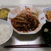 社食 牛肉と玉葱のデミ風炒め定食 330円