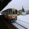 フラワー長井線・宮内駅