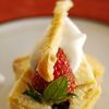 ブルーベリー入り塩ロールケーキ