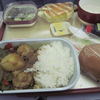 機内食シーフードカレー