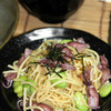 蛍烏賊とそら豆のパスタ