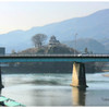 肱川から見る大洲城