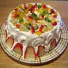 手作りケーキ。