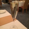 グラスシャンパンで乾杯〜♪