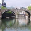 人気スポットの眼鏡橋