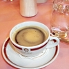 コーヒーと水