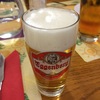 ビールで乾杯
