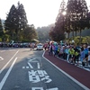 最終ゴールの直線道路