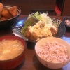 チキン南蛮　かぼちゃの煮物　お豆のサラダ