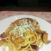 トマトと茄子のパスタ