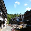 銀山温泉の町並み