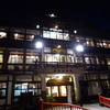 夜の銀山温泉。幻想的です