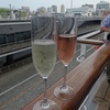 プロムナードデッキでさらに飲みつつ～