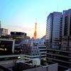 病室から見える東京タワー