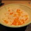 27年9月　イクラ御飯　取分けて