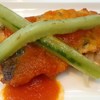 前菜：秋刀魚の卵つけ焼