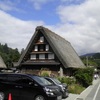 合掌造りの・・