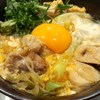 親子丼のアップ。