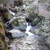 沢の流れる音がずっと聴こえます