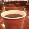 アンティコカフェでコーヒーを
