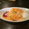 味倶楽部くらりすの比内地鶏卵のオムライス。