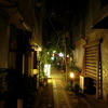 ワクワクする夜の路地♡