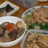 身欠き鰊の煮つけ、旨煮。ホタテ煮つけはもらいもの