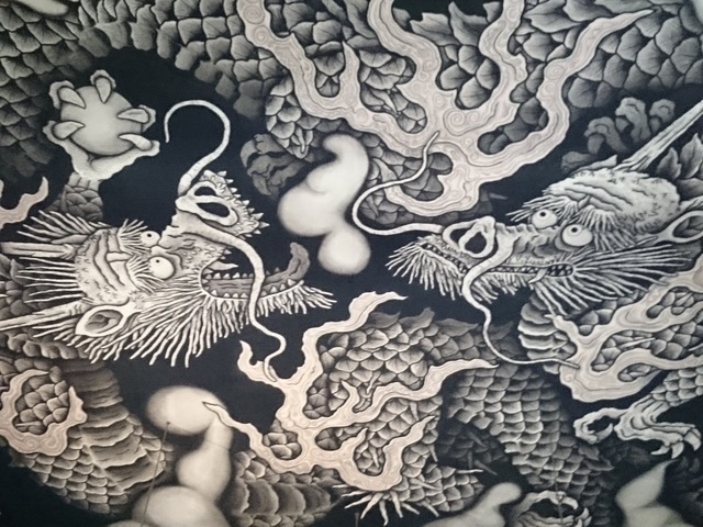 龍泉 隻龍図 建仁寺：⑤双龍図 800年の沈黙をやぶり、今この時代に法堂に現る 小泉