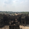 アンコールワットの高所からの景色。