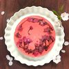 桜餡レアチーズケーキ