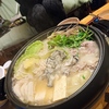 牡蠣・豚・セリ鍋