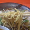 ごわごわ感があった麺
