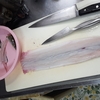 鱧を捌いた状態