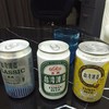 コンビニで購入した台湾ビール