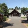 朝イチ；丘珠神社で安全祈願