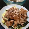 20160816 肉丼と高野豆腐煮