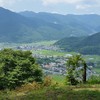真田氏本城址から真田の郷を見下ろして。