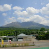 桜島を通過