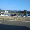 九州へ向かう車列