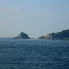 四国側の半島が見えてきました