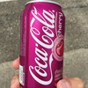 アメリカ限定？のチェリー風味コカ・コーラ。