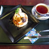 黒蜜きなこのスフレパンケーキセット≪ドリンク付≫