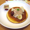 渋皮マロンのパンケーキ（税別\599）