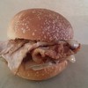 ハンバーガーが味わえるなんて♪