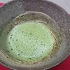 お茶席で抹茶を♪