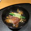 松茸と銀杏豆腐のお椀