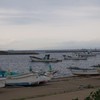 漁港も寂しい感じ