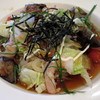 糖質控えめ・海老と野菜のさっぱりサラダ麺（アップ）